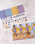 Lavender Beach Weekly Sticker Kit