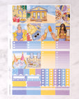 Lavender Beach Weekly Sticker Kit