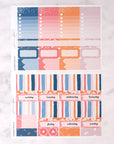 Summer Nights Weekly Sticker Kit