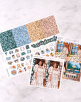 Golden Hour Mini Weekly Sticker Kit