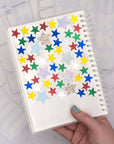 Fall Floral Reusable Sticker Book (5" x 7")