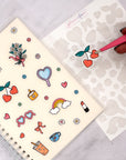 Decorate Your Own Reusable Sticker Book (5" x 7")