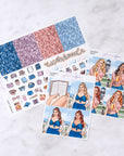 Summer Vibes Weekly Sticker Kit
