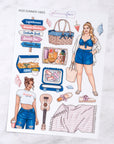 Summer Vibes Creative Journal Sticker Set