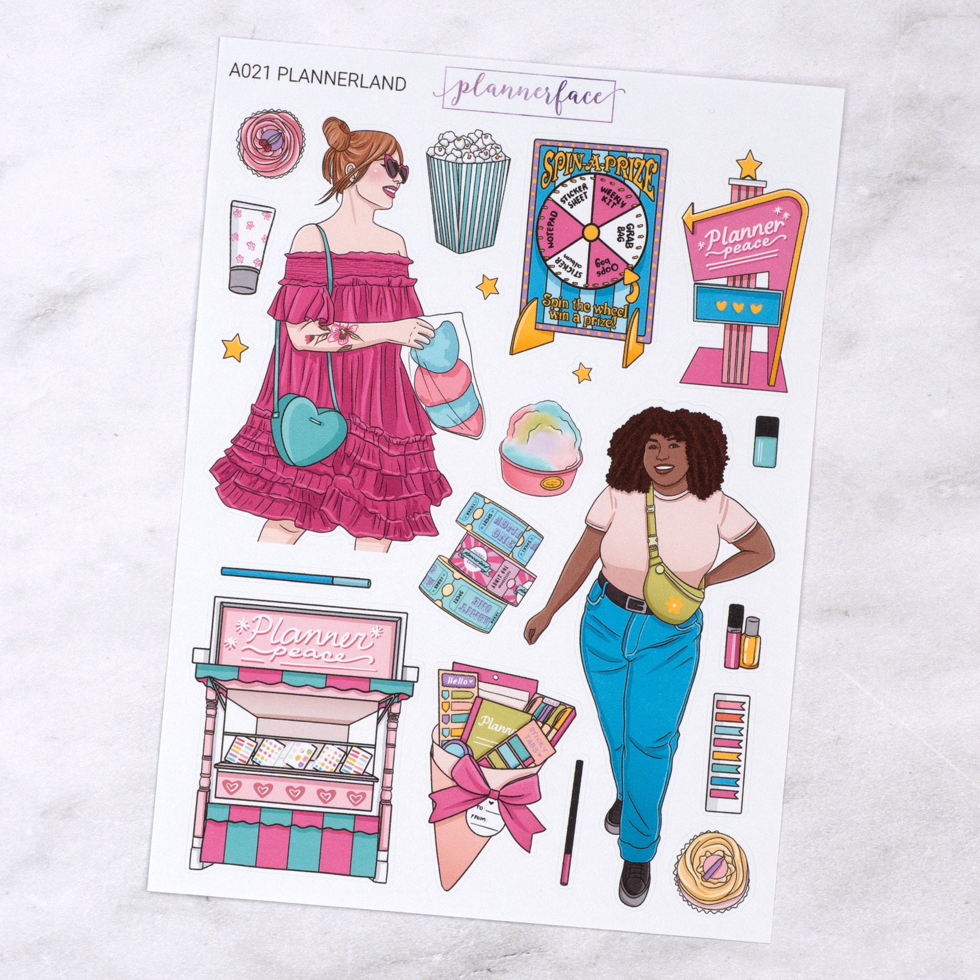 Plannerland Creative Journal Sticker Set