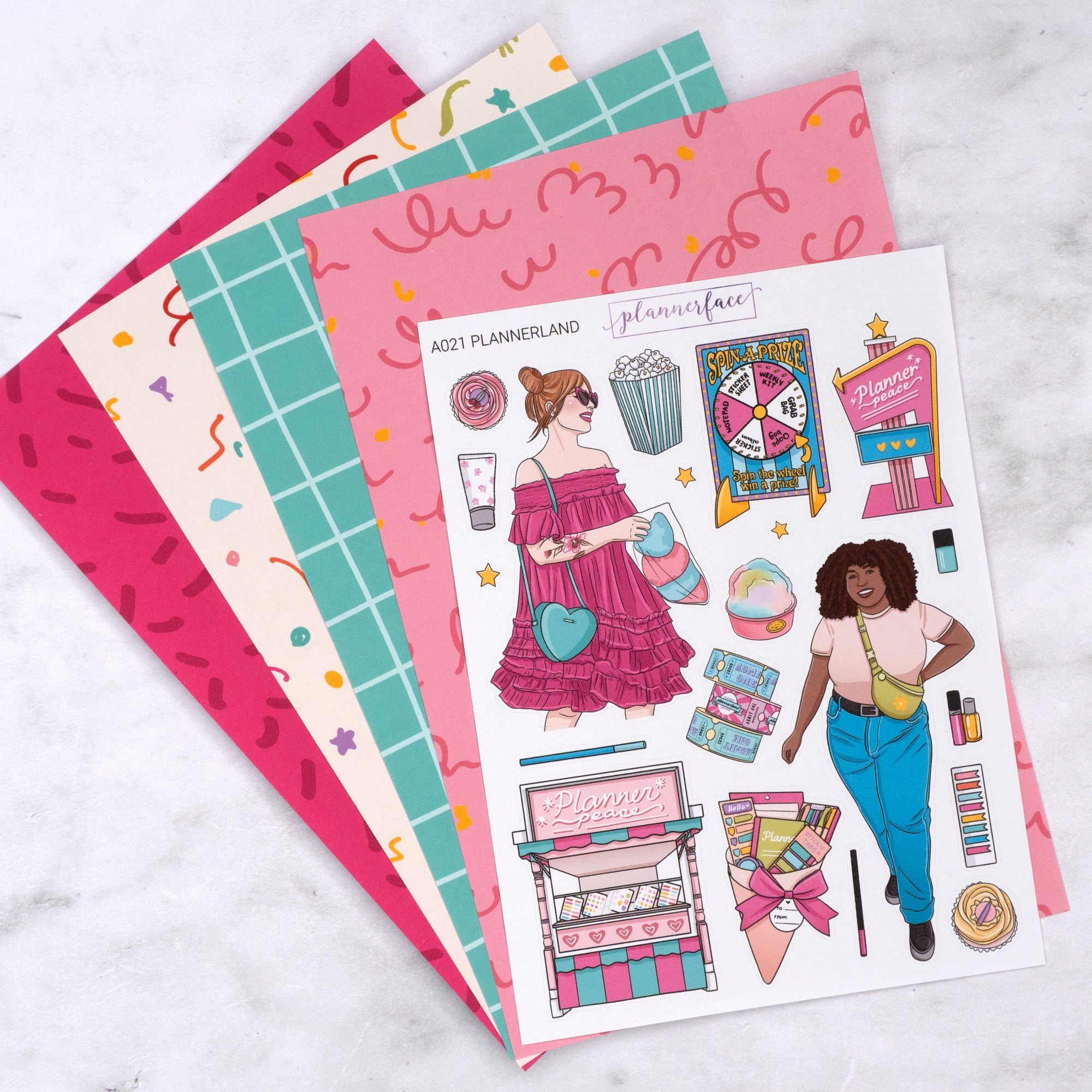 Plannerland Creative Journal Sticker Set