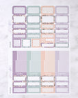 Pistachio Weekly Sticker Kit