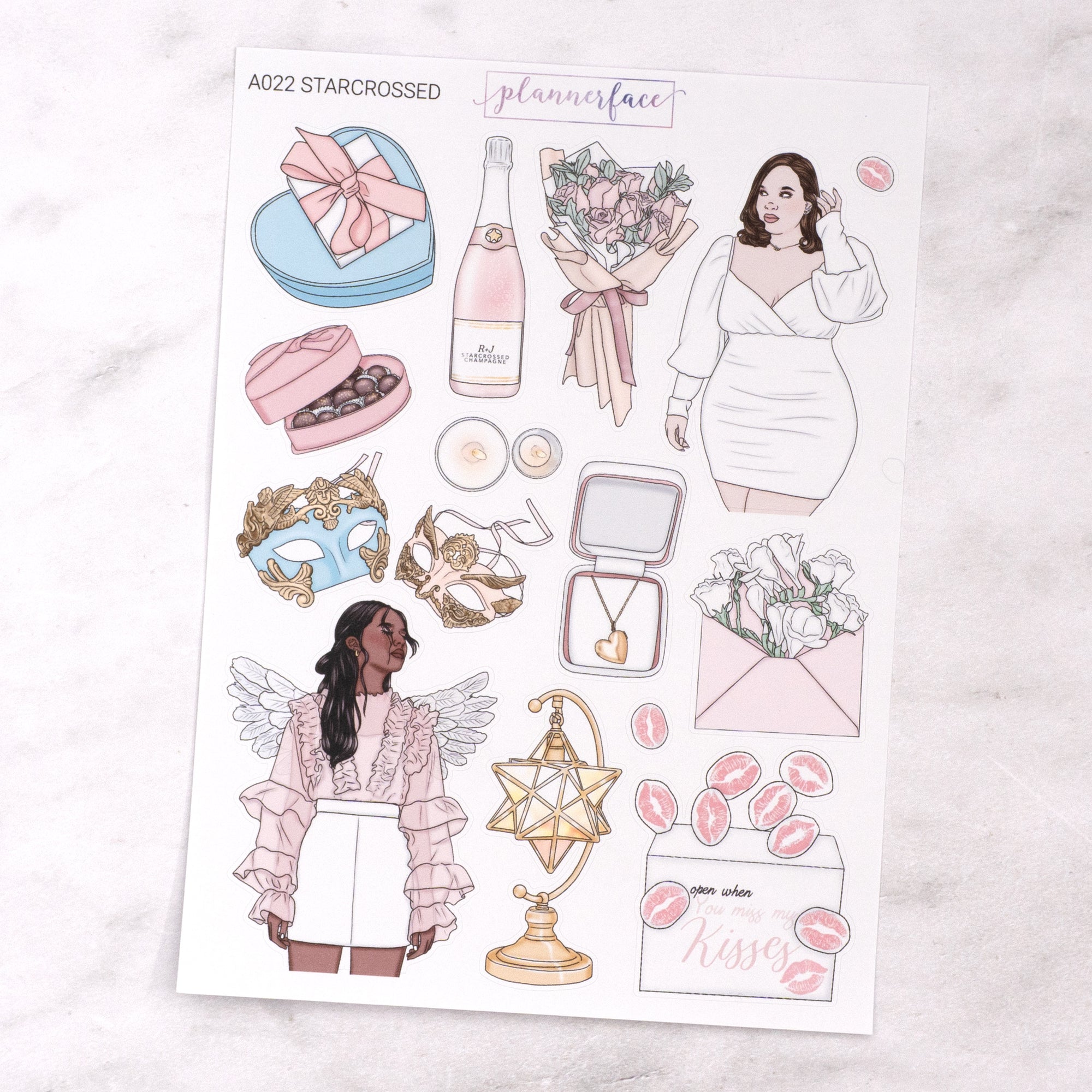 Starcrossed Creative Journal Sticker Set