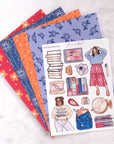 School Day Creative Journal Sticker Set