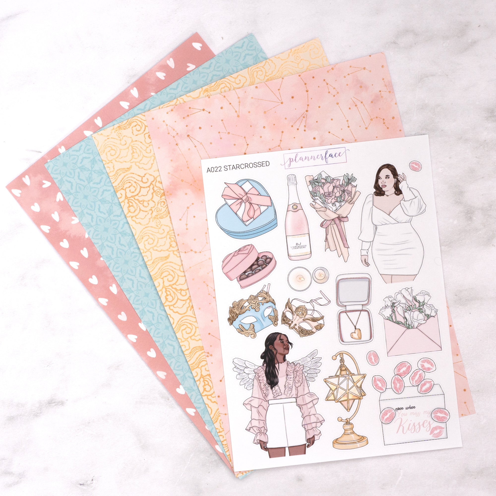 Starcrossed Creative Journal Sticker Set