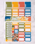Book Camp Mini Weekly Sticker Kit