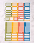 Book Camp Weekly Sticker Kit