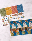 Book Camp Mini Weekly Sticker Kit