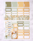 Wedding Day Mini Weekly Sticker Kit