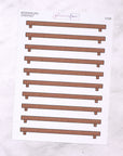 Build Your Own Bookshelf Journalling Stickers