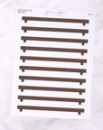 Build Your Own Bookshelf Journalling Stickers