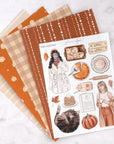 Cosy Fall Creative Journal Sticker Set