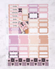 Black Cat Cafe Mini Weekly Sticker Kit