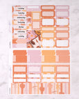 Autumnal Mini Weekly Sticker Kit