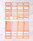 Autumnal Weekly Sticker Kit