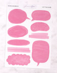 Boxes & Bubbles Journalling Stickers
