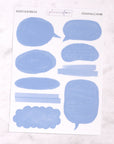 Boxes & Bubbles Journalling Stickers