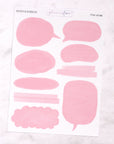Boxes & Bubbles Journalling Stickers