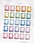 Book Reading Genre Journalling Stickers