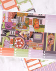 Trick or Treat Mini Weekly Sticker Kit