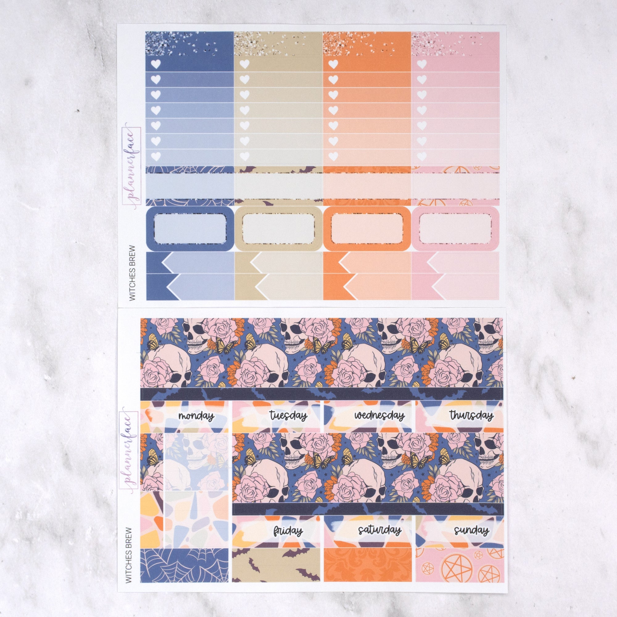 Witches Brew Weekly Sticker Kit