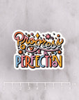 Progress Over Perfection Die Cut Vinyl Sticker