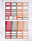 Christmas Bakery Weekly Sticker Kit