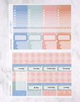 Cosy Christmas Weekly Sticker Kit