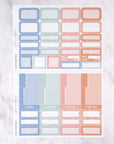 Cosy Christmas Weekly Sticker Kit