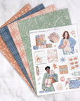 Cosy Christmas Creative Journal Sticker Set