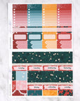Holiday Shopping Weekly Sticker Kit