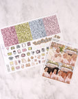 Candy Cane Christmas Mini Weekly Sticker Kit