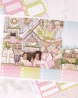 Candy Cane Christmas Mini Weekly Sticker Kit