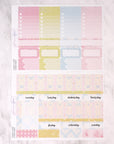 Candy Cane Christmas Weekly Sticker Kit