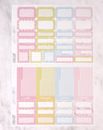 Candy Cane Christmas Weekly Sticker Kit