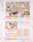 Candy Cane Christmas Weekly Sticker Kit