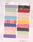 Washi Tape Torn Strips Journalling Stickers