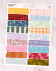 Washi Tape Torn Strips Journalling Stickers
