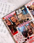 Foil Balloon Number Journalling Stickers