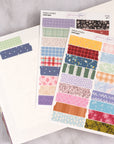 Washi Tape Torn Strips Journalling Stickers