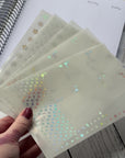 Floral Foil Foil Sticker Pack