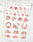 12 Sheet Floral Deco Bundle | Multicolour by Plannerface