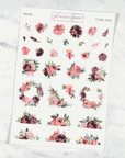 12 Sheet Floral Deco Bundle | Multicolour by Plannerface
