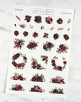 12 Sheet Floral Deco Bundle | Multicolour by Plannerface