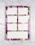 A5 Floral Weekly Notepad by Plannerface